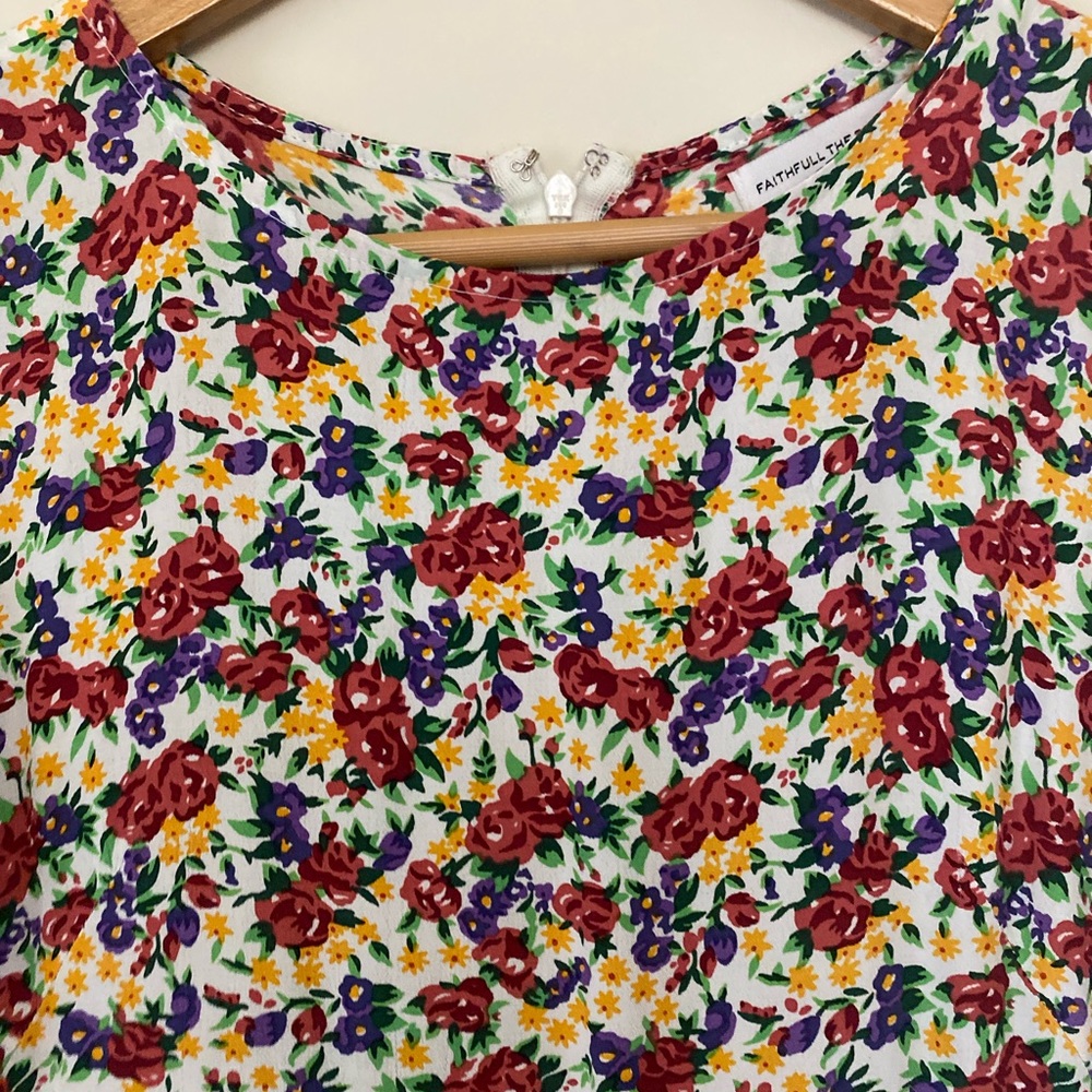 Faithfull the Brand floral midi dress
